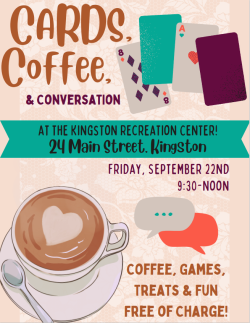 Coffee Cards &amp; Conversation Event